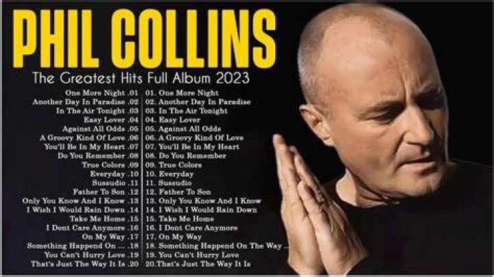 Phil Collins 20 Greatest Hits Phil Collins Top Songs Playlist