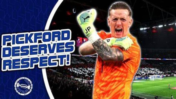 Pickford deserves to put his feet up for a bit after a brilliant Euros