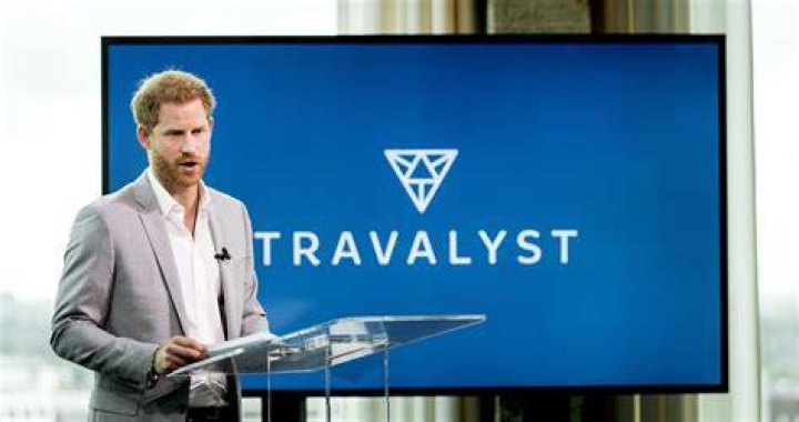 Prince Harry at Travalyst Launch