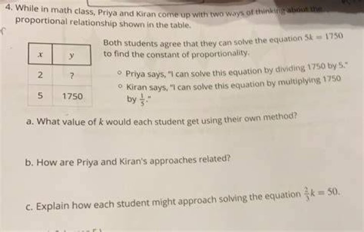Priya’s reading involves dividing Katie's face into three parts, which represent equal thirds of her life