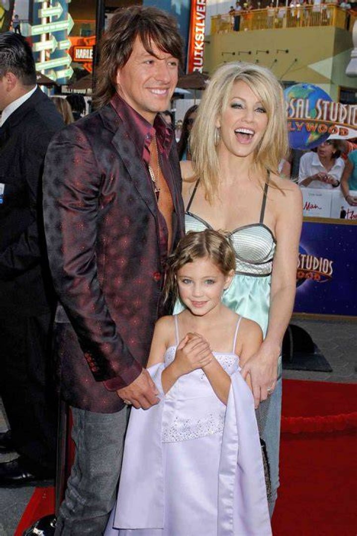 Richie and Heater had daughter Ava in 1997, two years before she landed a role on sitcom Spin City with Charlie Sheen