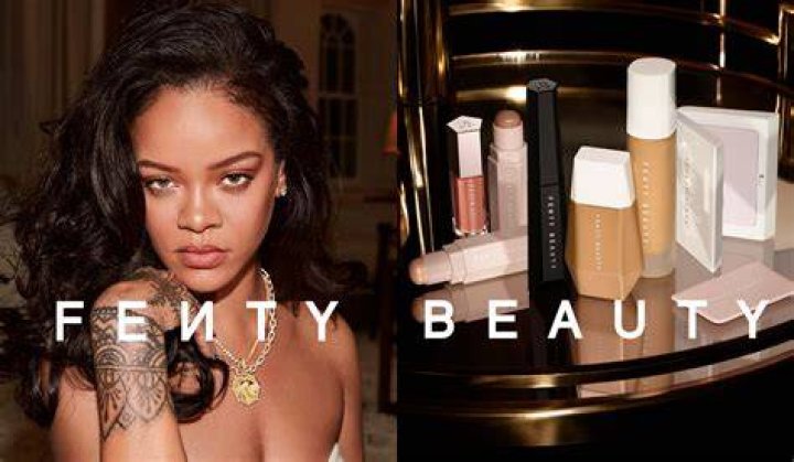 Rihanna at the Fenty Beauty at ULTA Beauty launch party on March 12, 2022, in Los Angeles, California