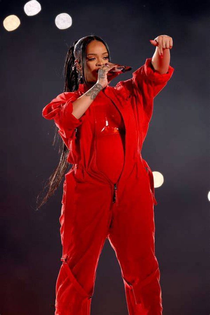 Rihanna in Red 4 24