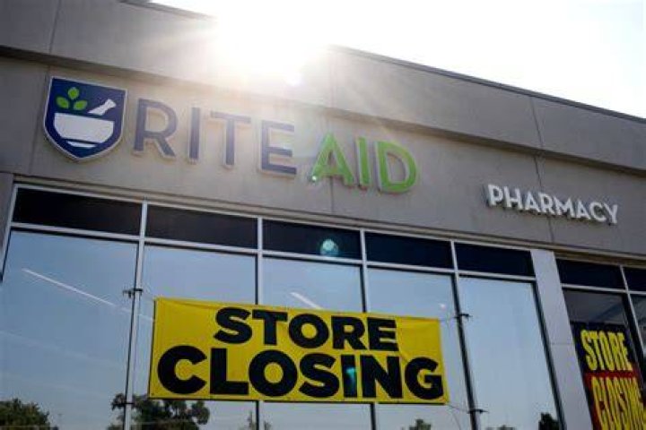Rite Aid is closing a location in Fayetteville, Pennsylvania