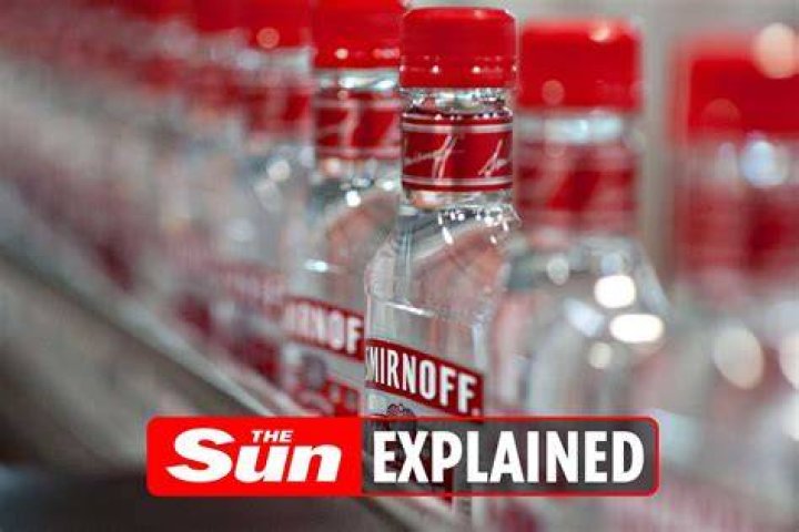 Russian vodka Smirnoff is made in the UK