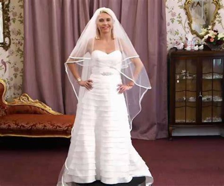 Sally Sharlot appeared on Say Yes to the Dress and managed to find a &pound;100 bridal gown at Oxfam
