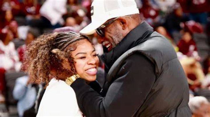 Sanders with his daughter Shelomi
