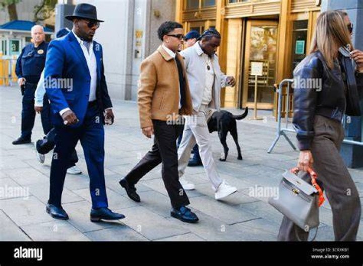 Sean Combs arrives at the 2018 Met Gala.