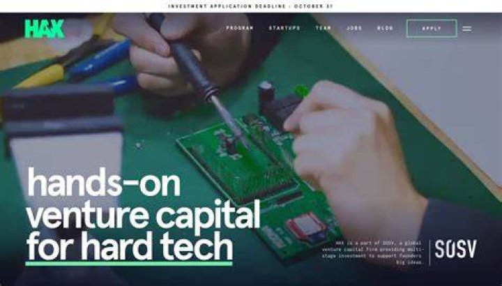 Sebastian FlynnRoach HAX Handson Venture Capital for Hard Tech
