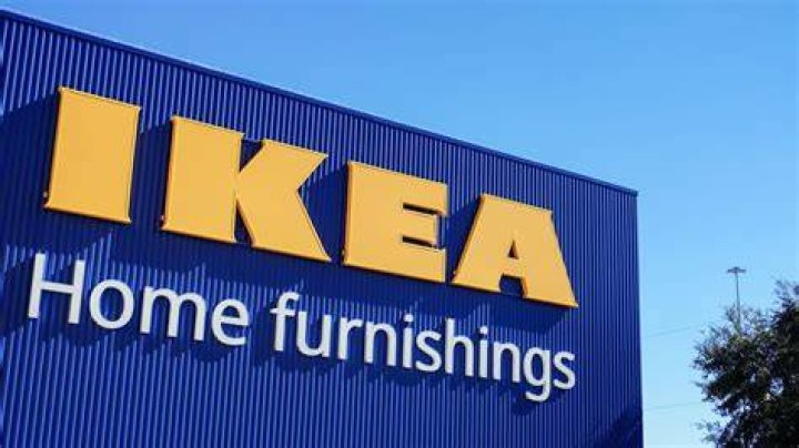 Seen here is Ikea's Brimnes bookcase