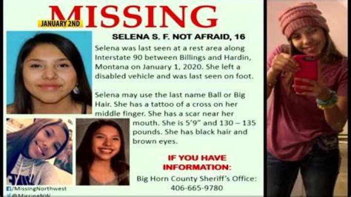 Selena Not Afraid disappeared on January 1, 2020