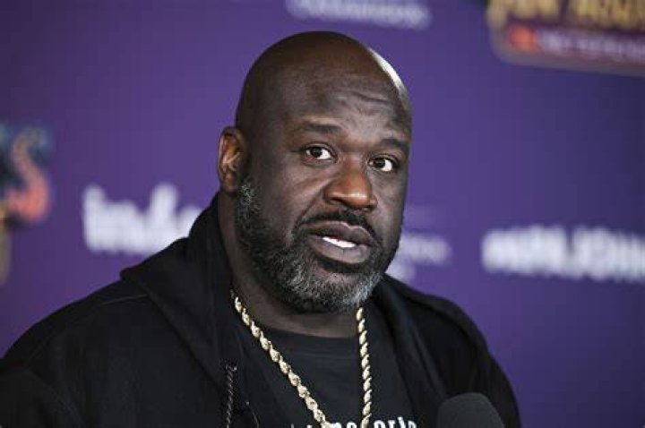Shaquille O'Neal at the ESPN '30 for 30: This Magic Moment' screening during the 2016 Tribeca Film Festival at SVA Theatre on April 14, 2016, in New York City.