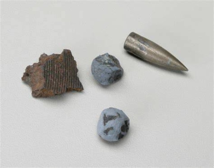Shrapnel and other pieces flew at the camera after the explosion