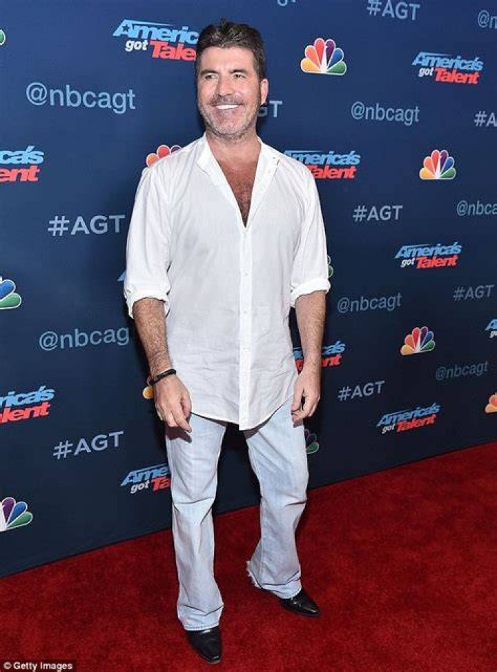 Simon Cowell awkwardly cosies up to ex Terri Seymour at America's Got Talent show Daily Mail