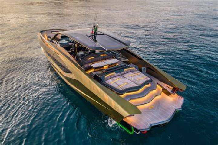 Tecnomar for Lamborghini 63 is a limited-edition boat that's expected to ship in 2021
