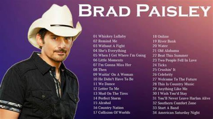 The 10 Best Brad Paisley Songs YouTube