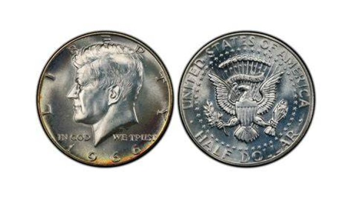 The 1966 Kennedy half-dollar is sold for $2,365