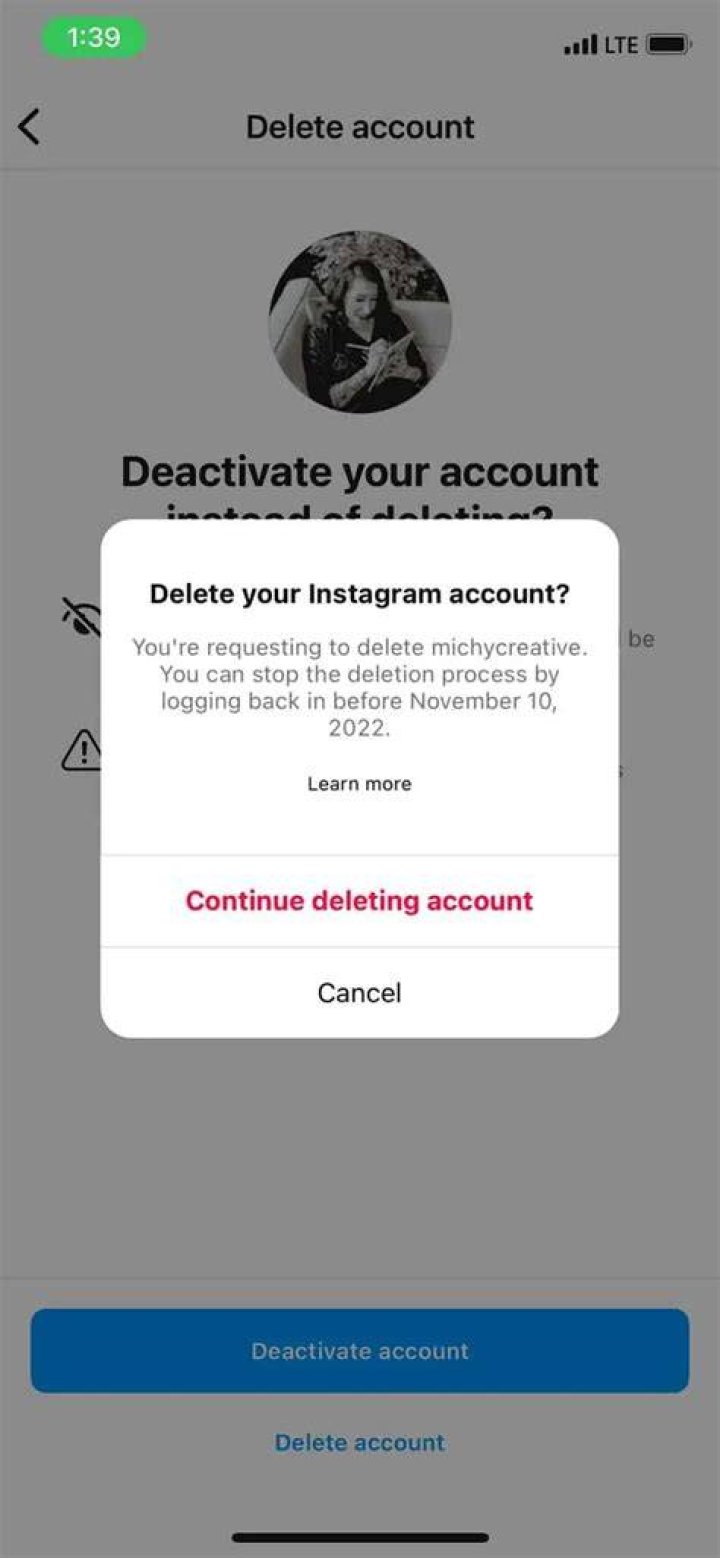 The account appears to have more to do with lifestyle than adult content