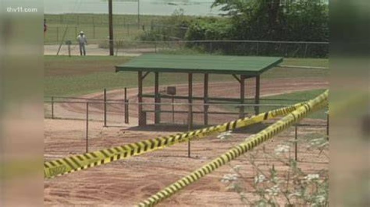 The ballpark in Alma, Arkansas.
