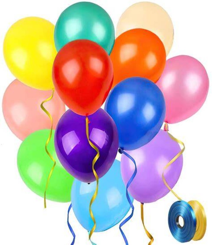 The colorful balloon piece was later discovered about a mile away from the crash