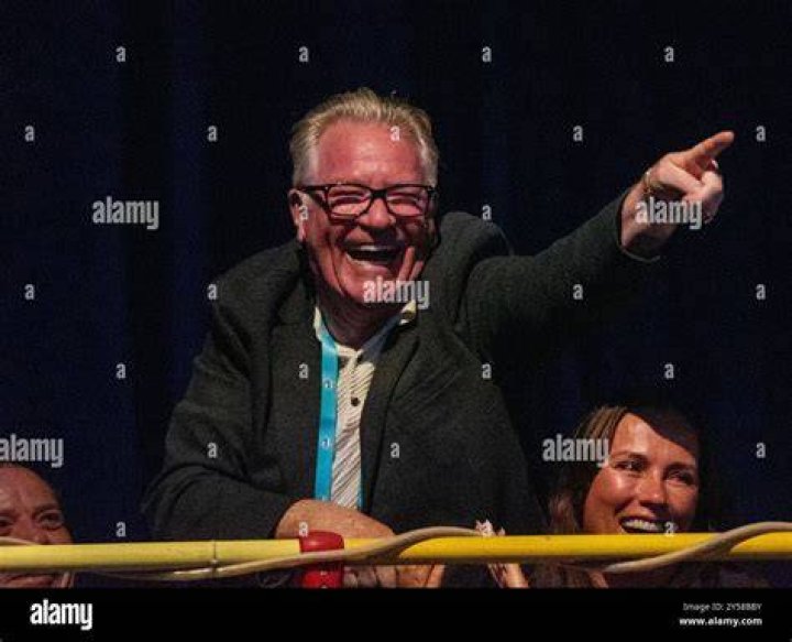 The comedian also serves as the hype-man for the audience before the show starts filming