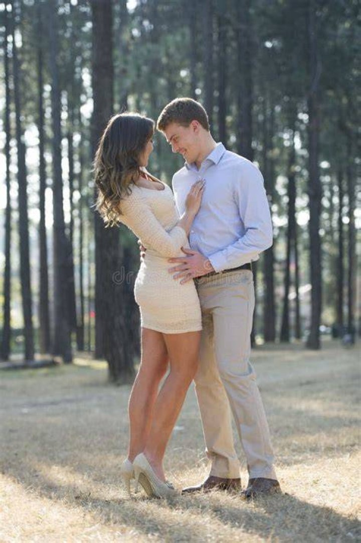 The couple are engaged and share their son Oliver