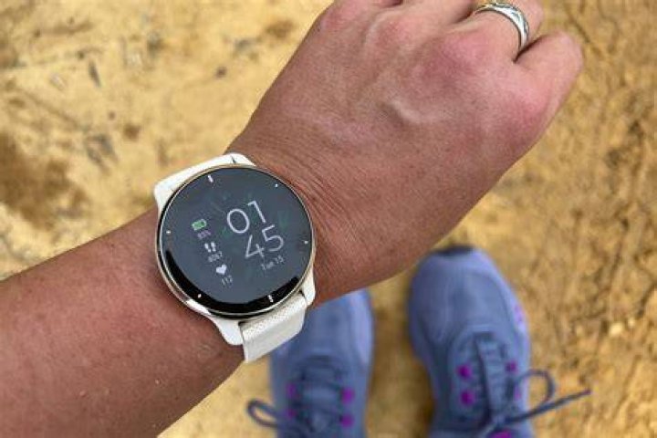 The Garmin Venu 2 Plus congratulates you with buzzing and fun graphics when you reach a fitness goal