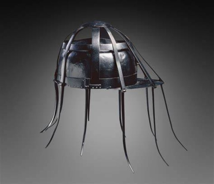The helmet protected him from any head injuries