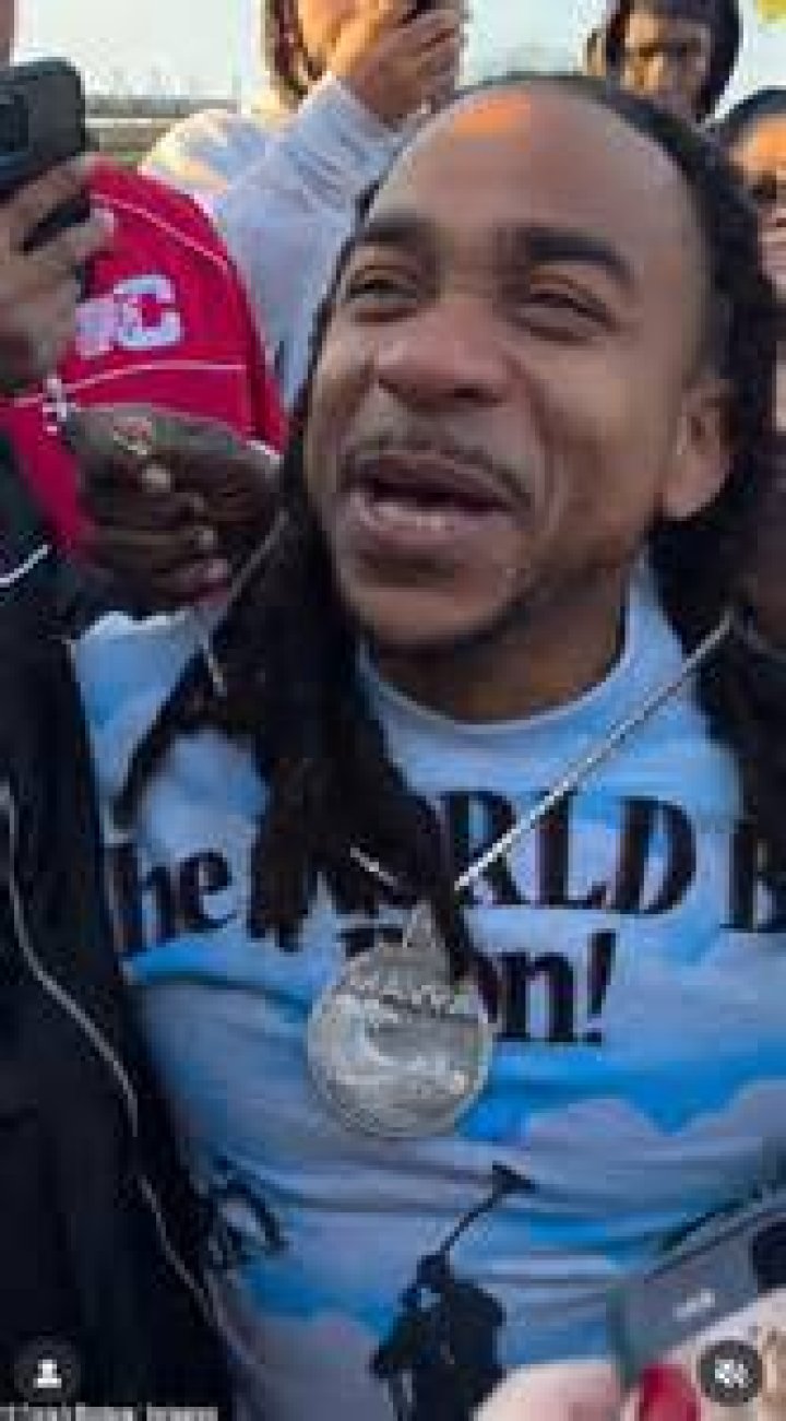  The rapper was recently released from prison