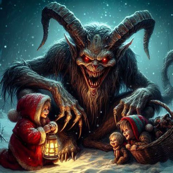 The various versions of Krampus all have one thing in common - they are all hideous monsters