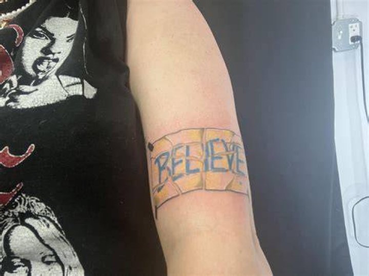 They believe the tattoo resembles Eastenders character Sonia