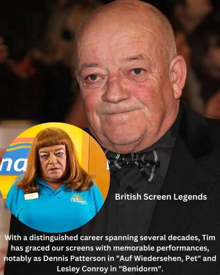  Tim Healy is a born and bred Geordie and famous English actor