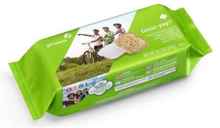 Toast-Yay! Girl Scout cookies
