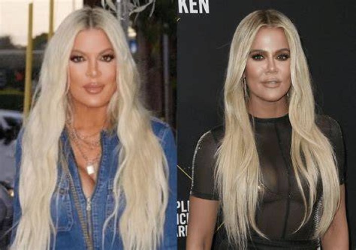 Tori even looked like Khloe when she rocked a puffy black dress and neon green pumps