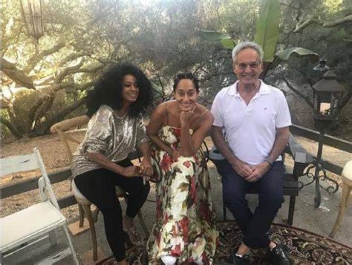 Tracee with her Parents Diana Ross and Robert Ellis Silberstein