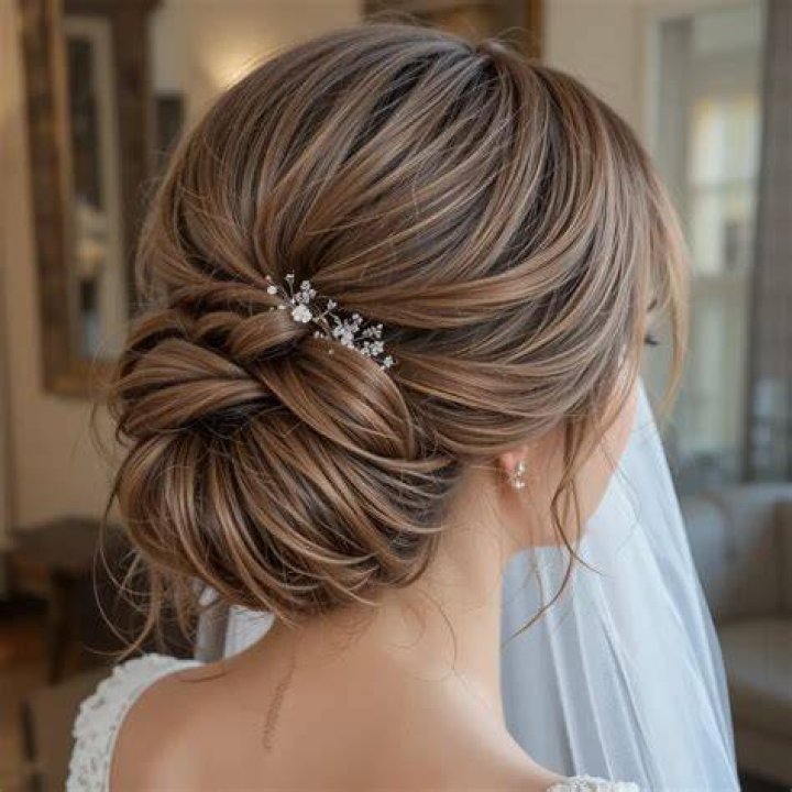 Twisted Updo Hairstyle