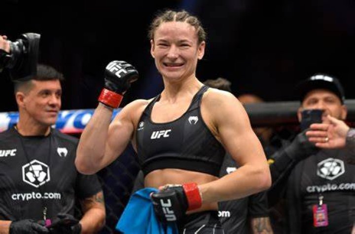 UFC flyweight Maryna 'Iron Lady' Moroz posed in a bikini for a sexy photoshoot