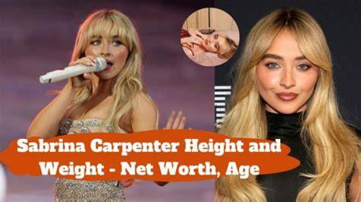 Unveiling The Weight Of Sabrina Carpenter A Closer Look