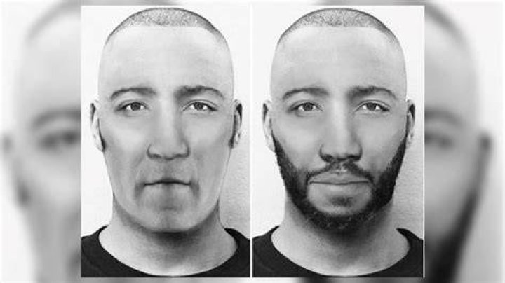 Video shows an unidentified man in a striped T-shirt, who witnesses said was acting suspiciously