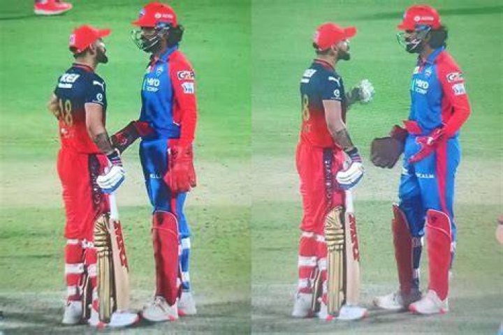 Virat Kohli was involved in an exchange with LSG mentor