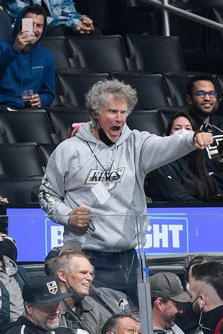Will Ferrell goes wild at LA Kings game and more star snaps