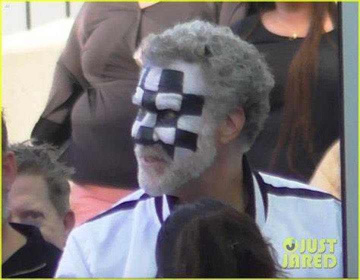 Will Ferrell Paints Face to Support L.A. Kings at Stanley Cup Playoffs