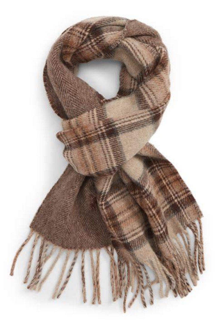 wool-blend scarf