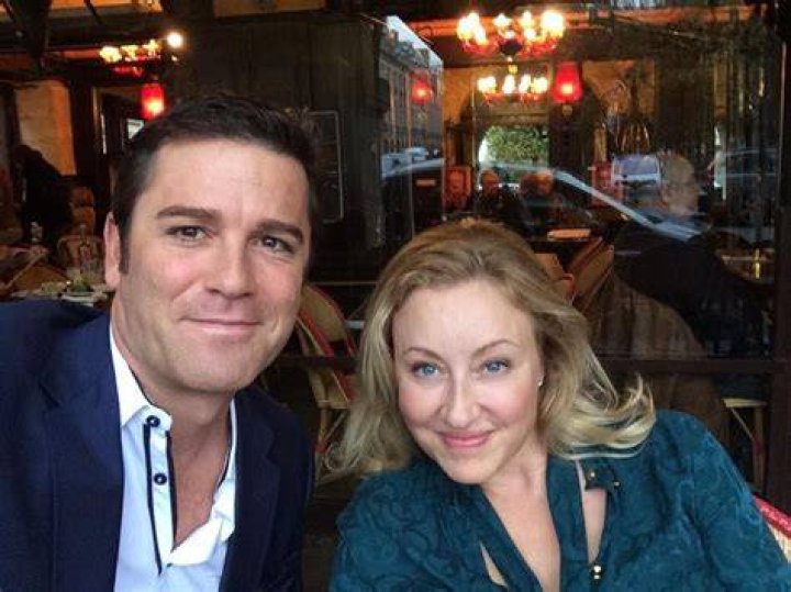 Yannick Bisson (Jack Hudson) and his wife, Chantel Craig. Murdoch mysteries, Mystery show