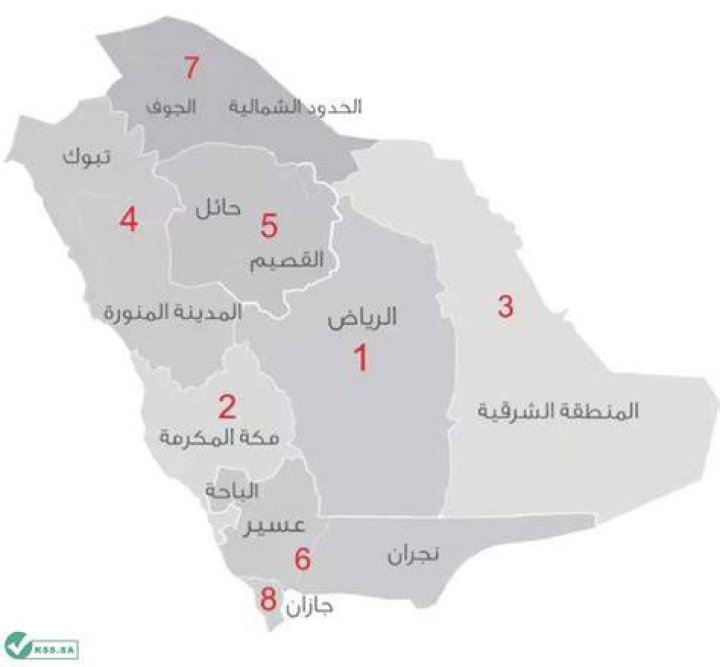 الرمز البريدي لجميع أحياء رأس تنورة